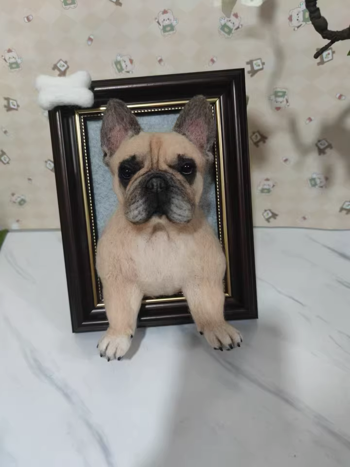 Handmade Custom Pet Simulation Photo Frame